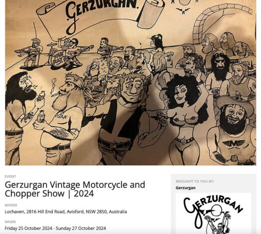 Gerzurgan Vintage Motorcycle & chopper show